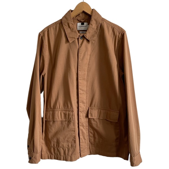 Topman Other - TOPMAN Brown Overshirt